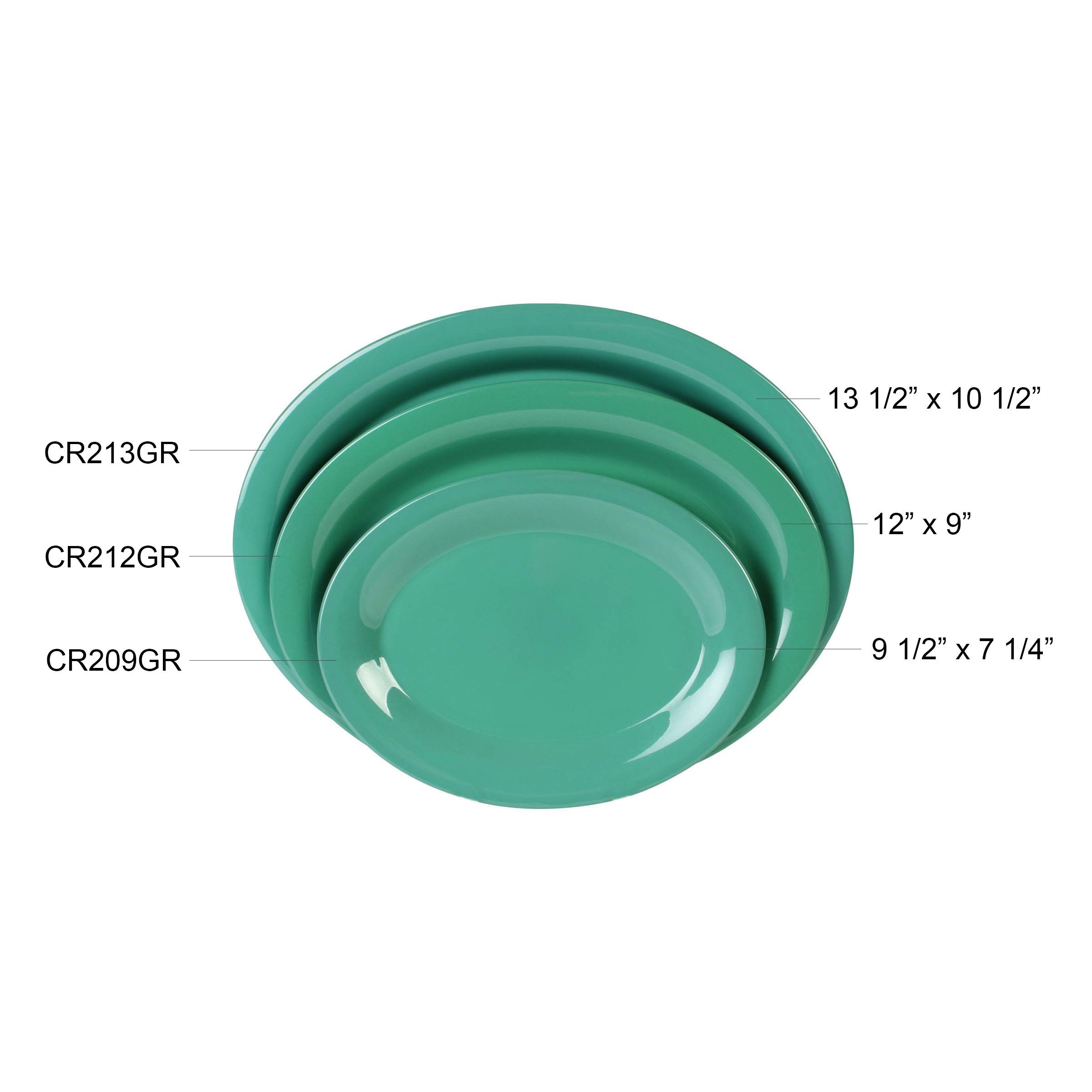 Amazon.com | Thunder Group Color green melamine dinnerware