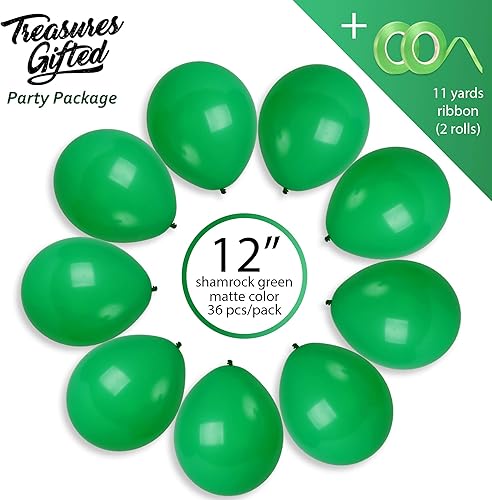 Miniatura 2 de Treasures Gifted - Globos de un solo color mate, Verde oscuro