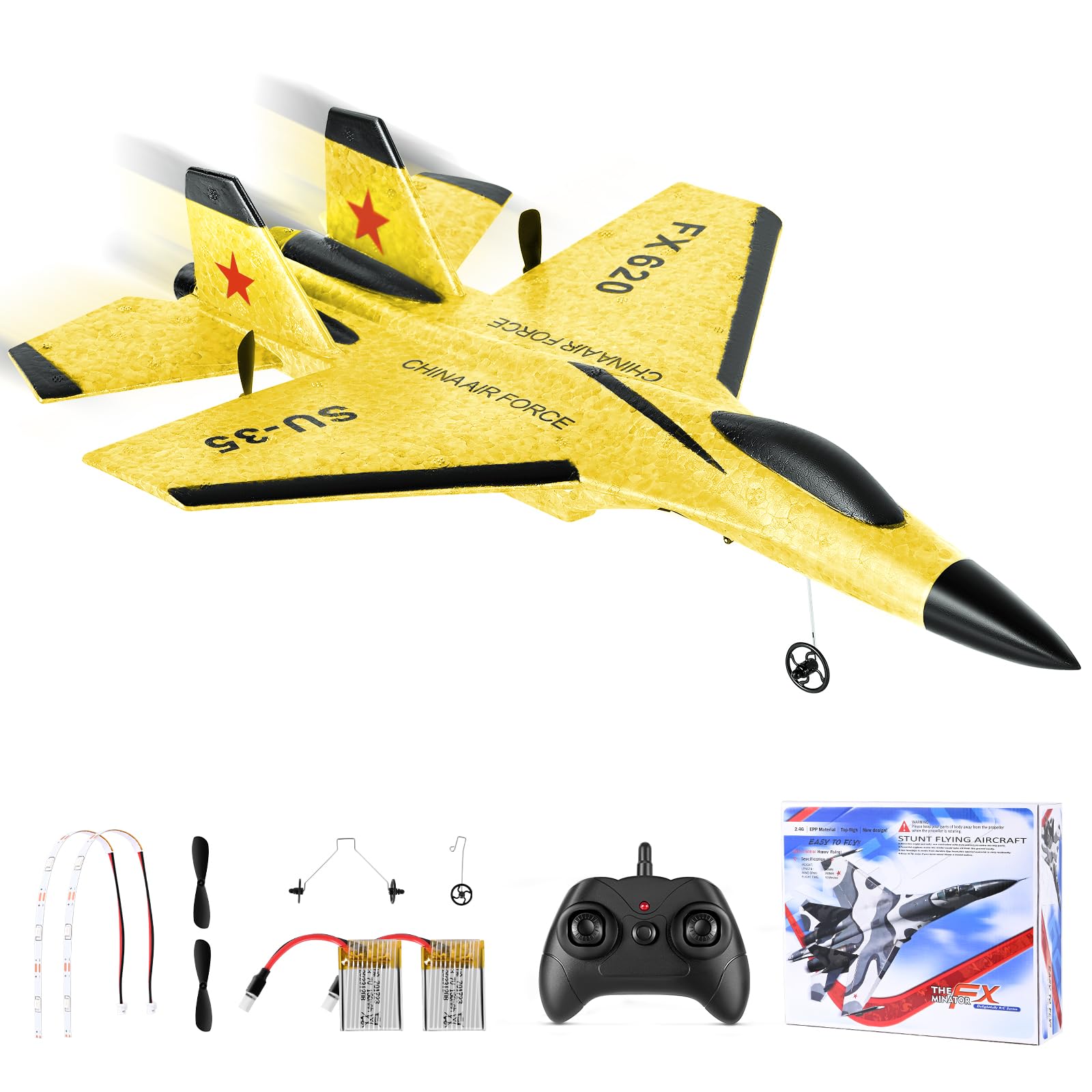 avion rc 2,4 ghz gyro 3 axes débutant