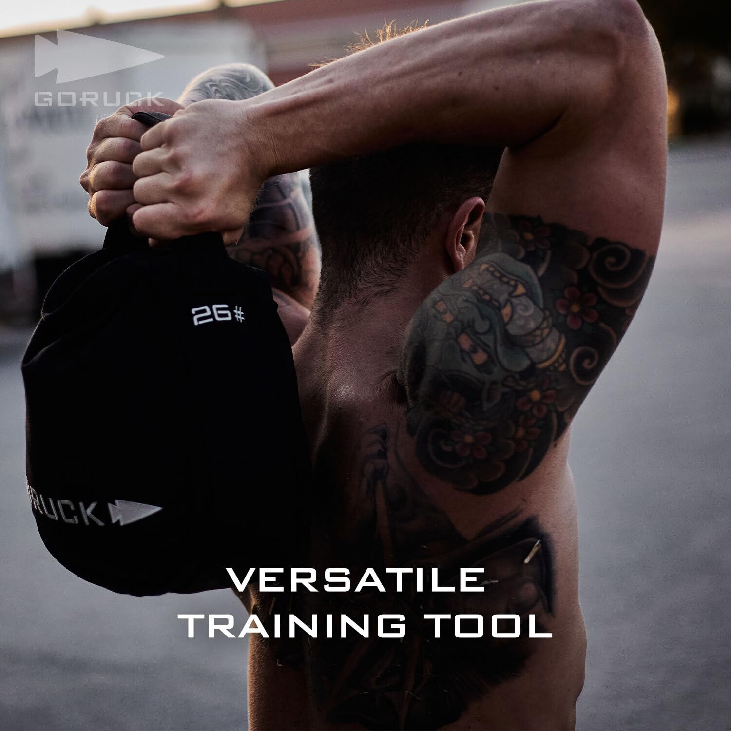 GORUCK Sand Kettlebell pesi per fitness e allenamento del corpo per uomini e donne, per sollevamento pesi, manubri e yoga, per allenamento a casa e in palestra