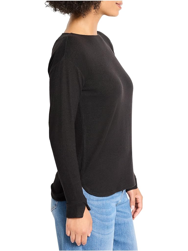Black NIC+ZOE Everyday Easy Cozy Top