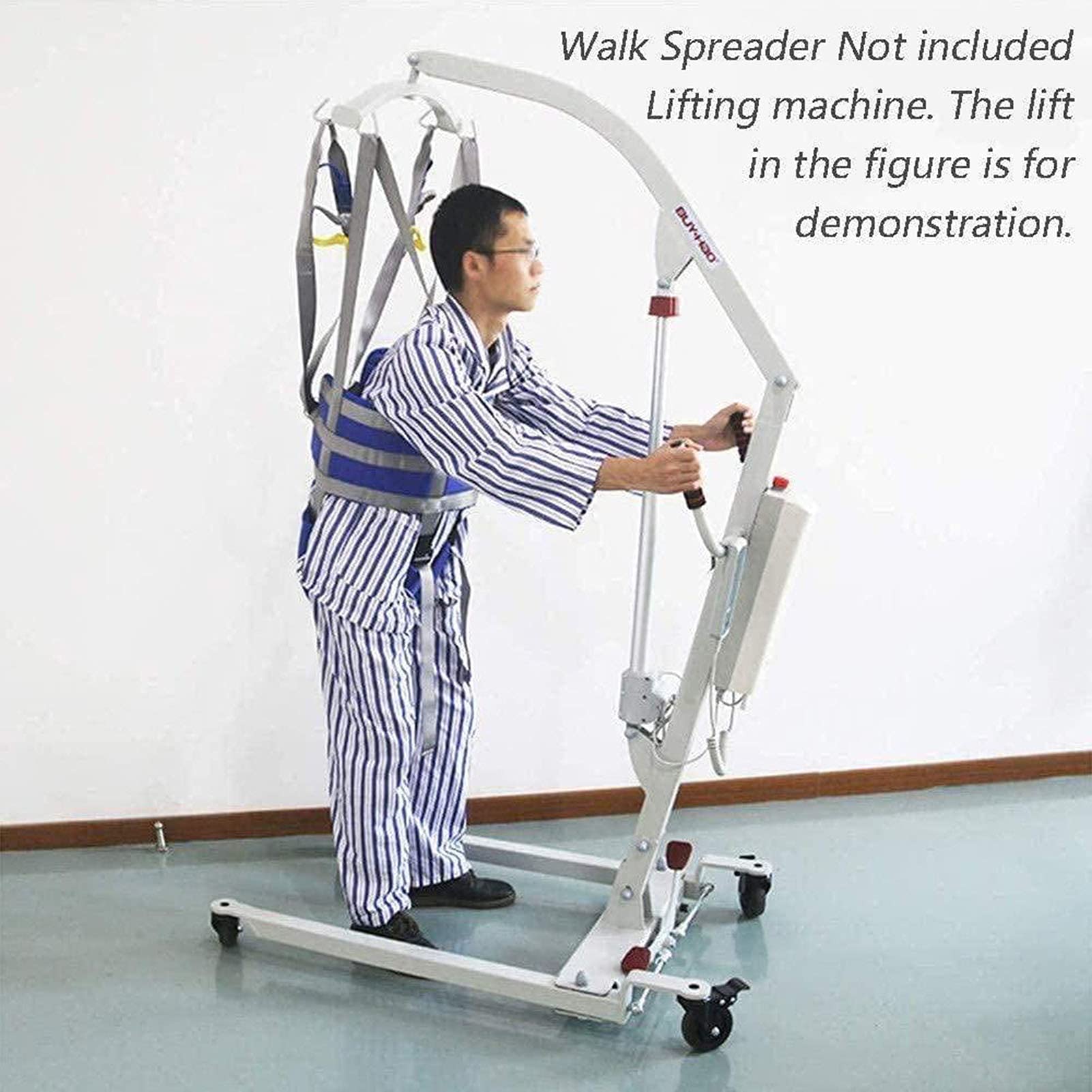 Arnés For Inodoro Con Elevador De Pacientes Con Altura Ajustable Que Ayuda A Ponerse De Pie Y Caminar Ideal For Pacientes Y Personas Mayores(M)