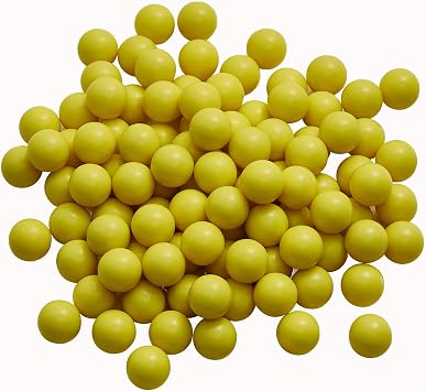100 X .50 Cal Nylon Balls Reusable for Training and Self-Defense