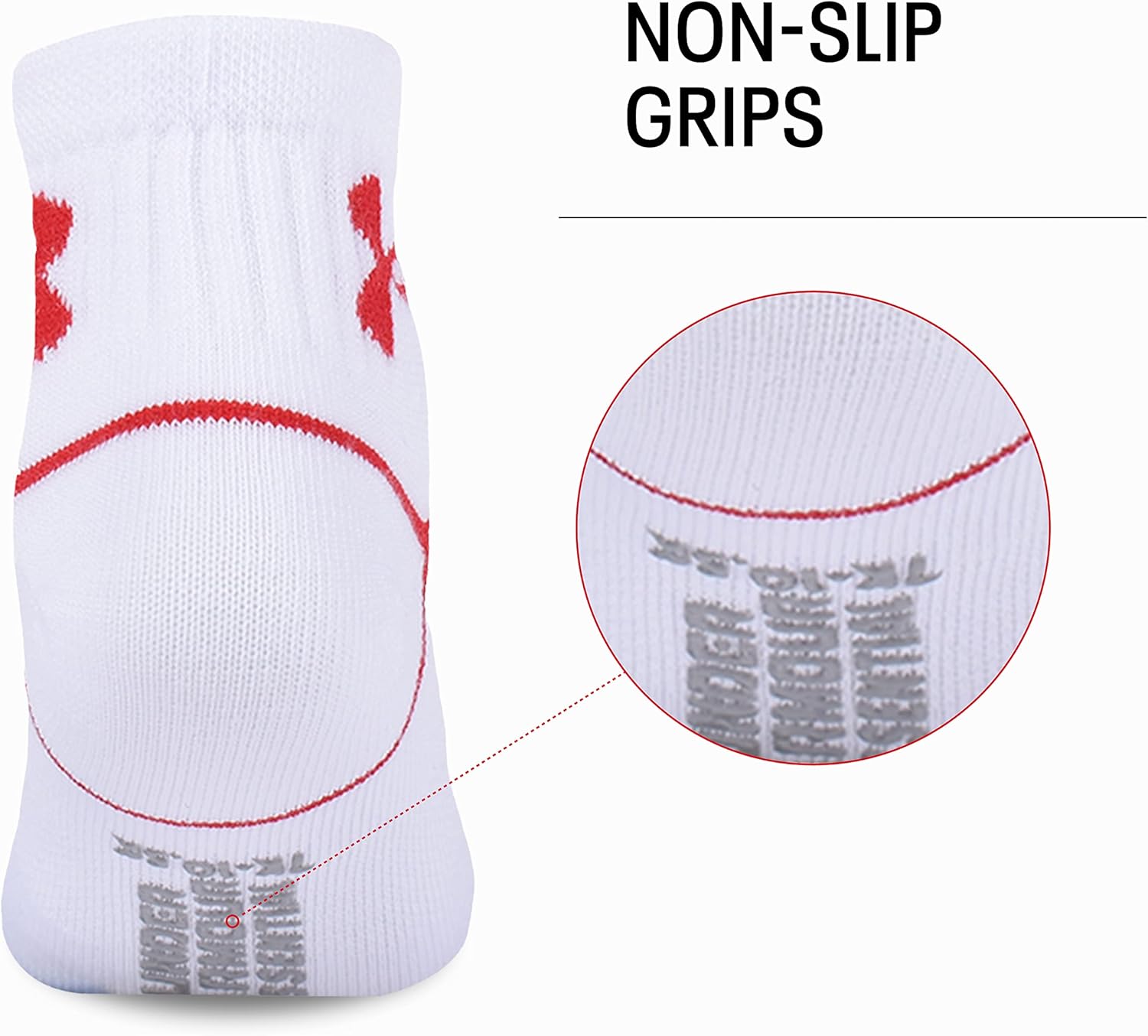 Under Armour Girls' Quarter Socks - Image 3