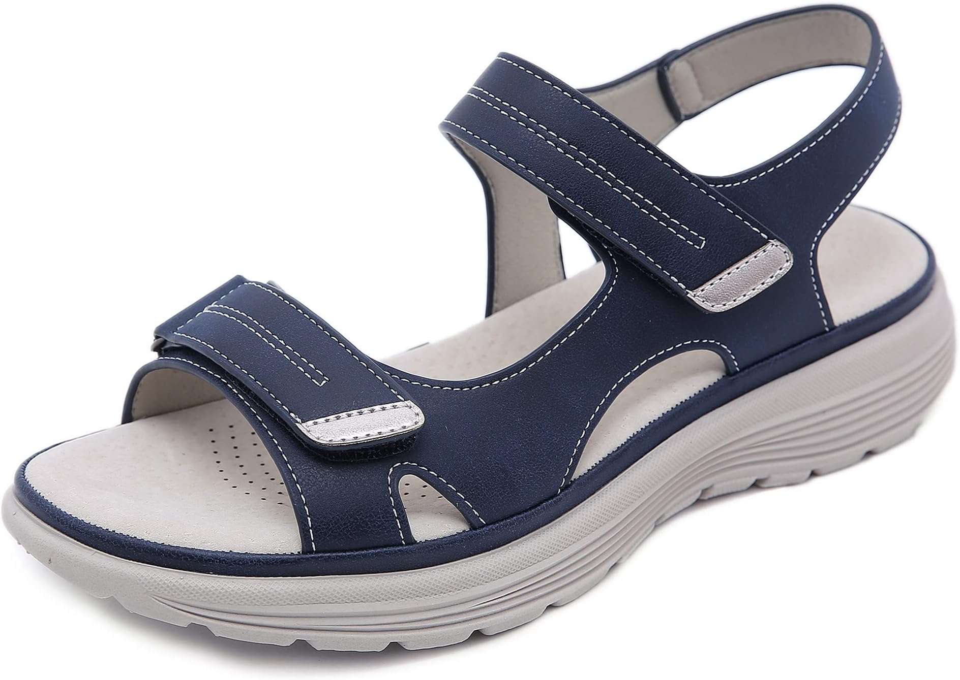 SMajong Women's Orthopaedic Sandals Women Comfortable Sandals with Soft Footbed Summer Lightweight Non-Slip Sandals, Size 35-44 EU