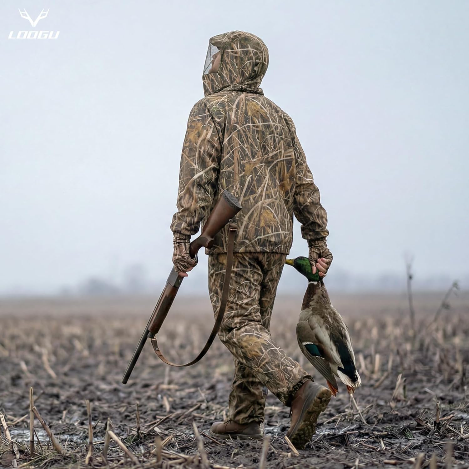 LOOGU Mosquito Suits, Net Bug Pants & Jacket Hood Sets - Ultra-fine Mesh - With Fishing, Hiking, Camping and Gardening