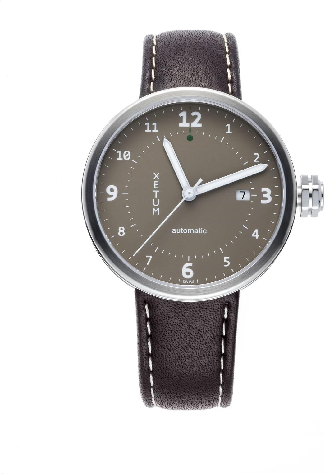 Stinson Automatic Watch - Brown Dial, Brown Leather Strap