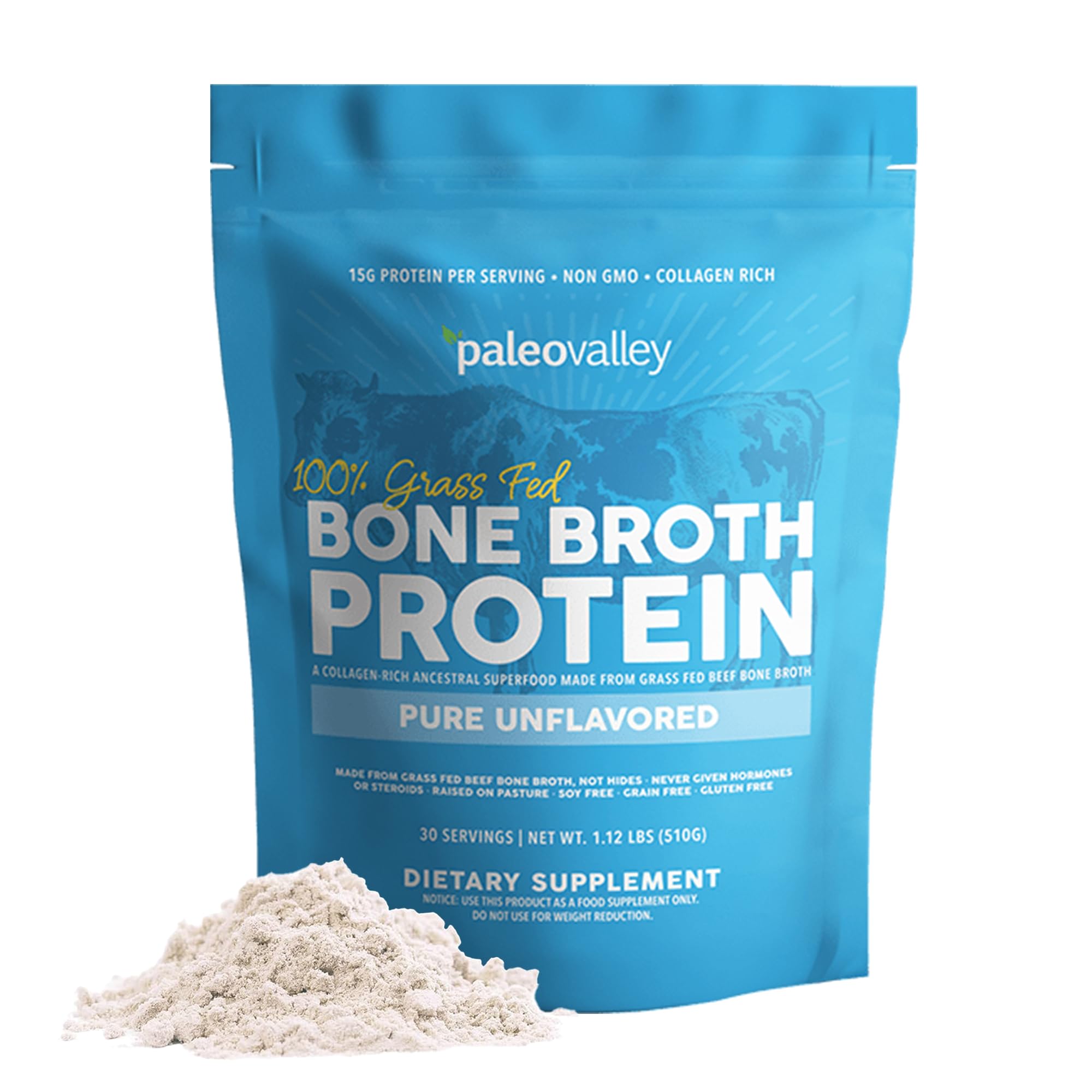 Paleovalley Beef Bone Broth Protein Powder