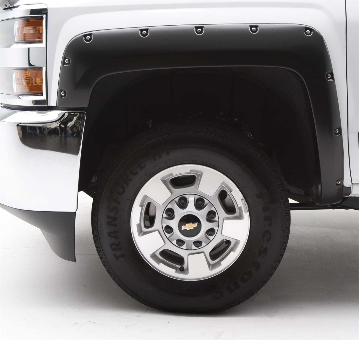 EGR 791574-Premium Series Fender Flares with Simulated Bolt-on Look w/Stainless Bolts - Compatible with 2014-2019 Chevrolet Silverado 1500/2500HD/3500HD