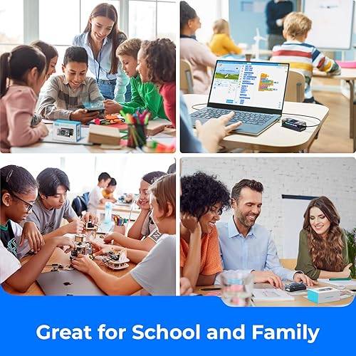 Miniatura 7 de Makeblock Cyberpi - Kit de codificación basado en proyectos, codificación para niños, compatible con programación Scratch & Python, proyectos STEM