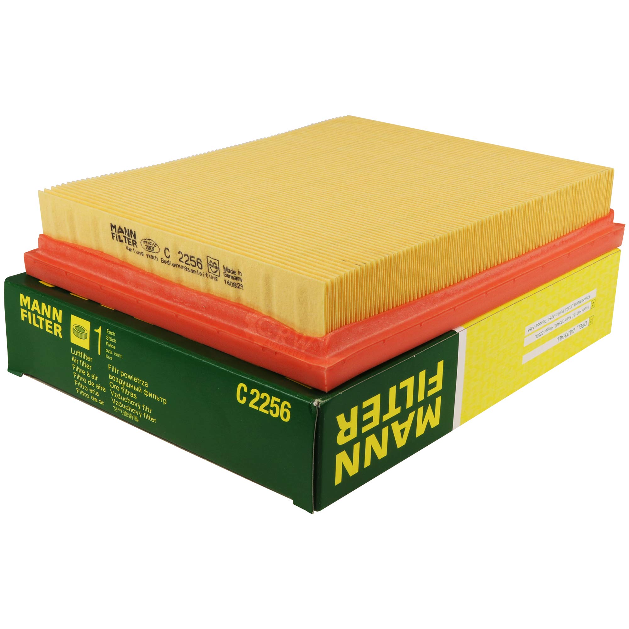 Paquete de inspección Kit de mantenimiento de filtros con filtro de aceite HU 712/8 x, filtro de aire C 2256, filtro de combustible WK 512, filtro de habitáculo CU 4251, tornillo de cierre