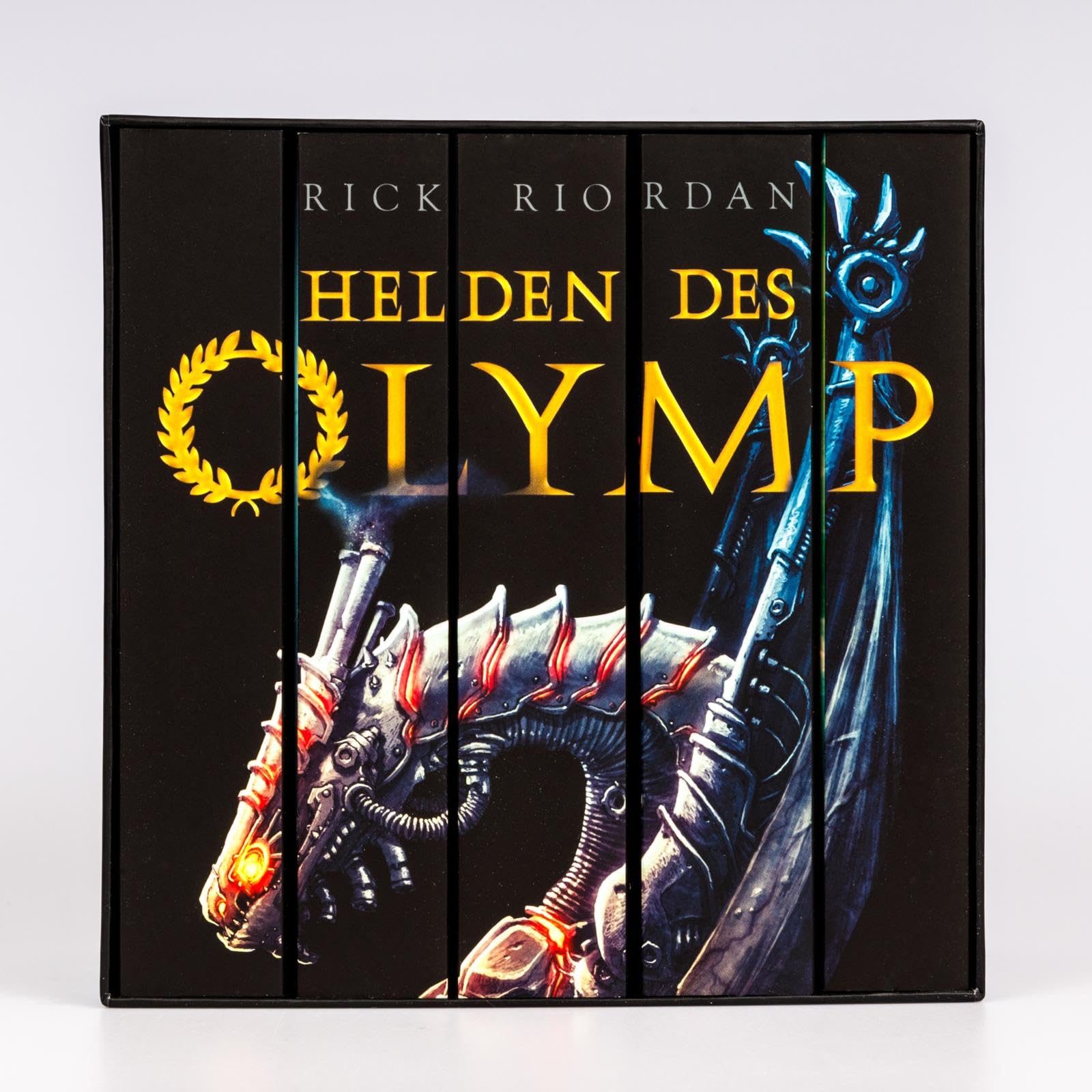Helden des Olymp: Taschenbuchschuber Bände 1-5: Sieben Jugendliche, griechische Mythen und eine Prophezeiung – actionreiche Fantasy ab 12 Jahren