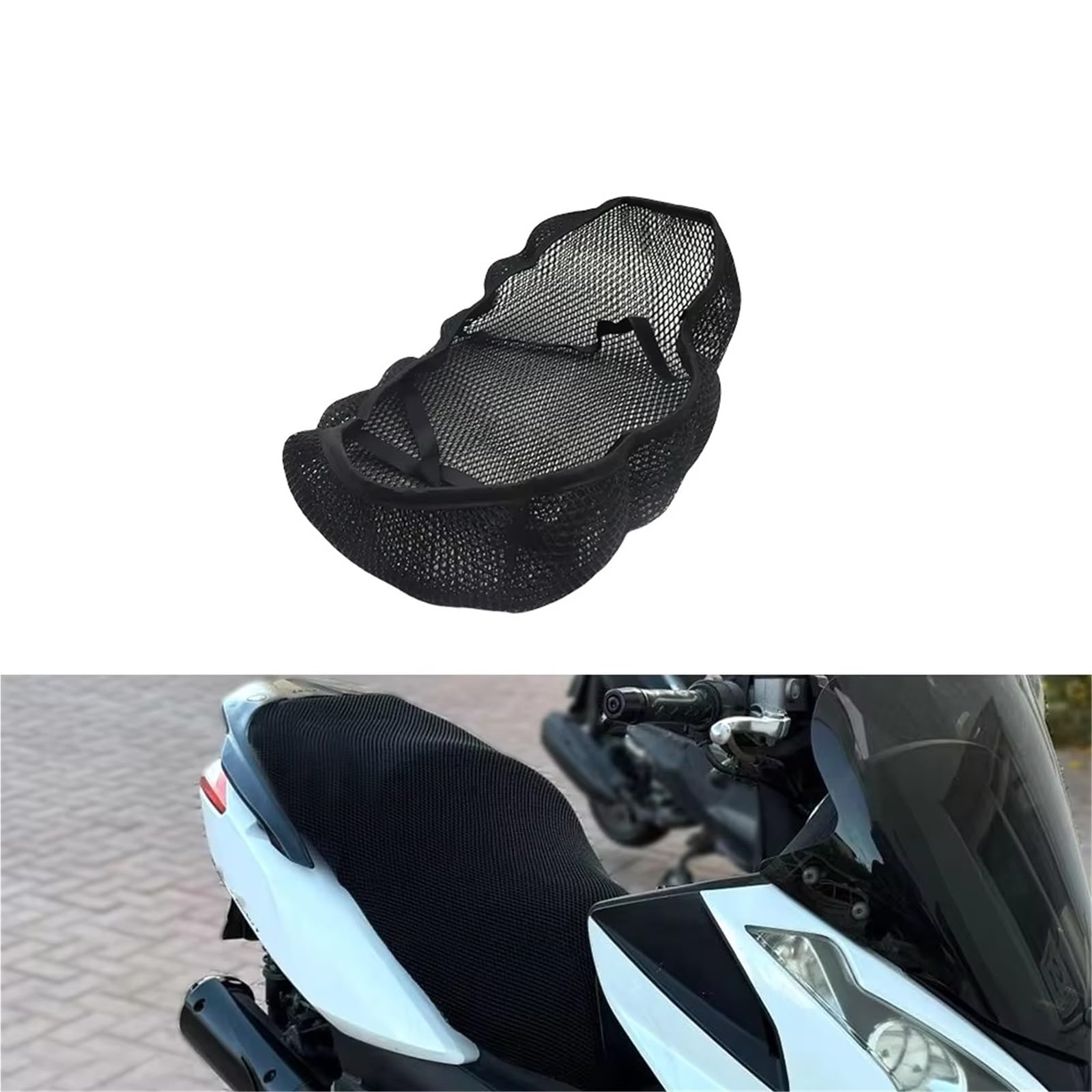 Moto Copri Sedili Per KYMCO Per Downtown 350i 300i 350 300 200 Coprisedile per moto Cuscino di protezione traspirante isolamento termico