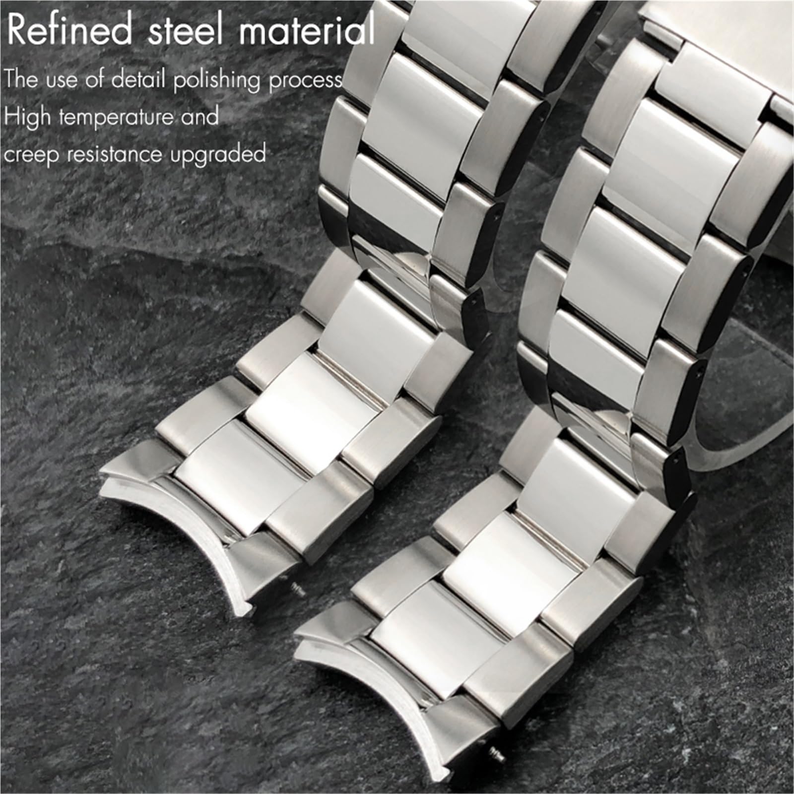 Bracelet de montre en acier inoxydable solide, 22mm 21mm, pour Tissot Seastar T120417 T120407 T120, bracelet de montre en argent, pièces de montre