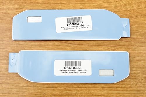 Miniatura 2 de Jeep Wrangler - Juego de 2 emblemas Willys 75 aniversario 1941 OEM