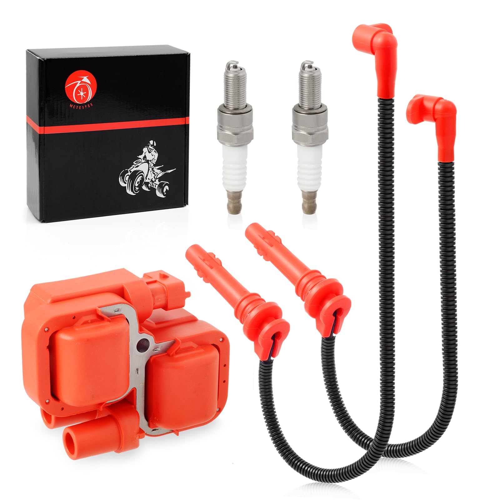 Amazon.com: Ignition Coil and Spark Plug & Wire Cap Compatible