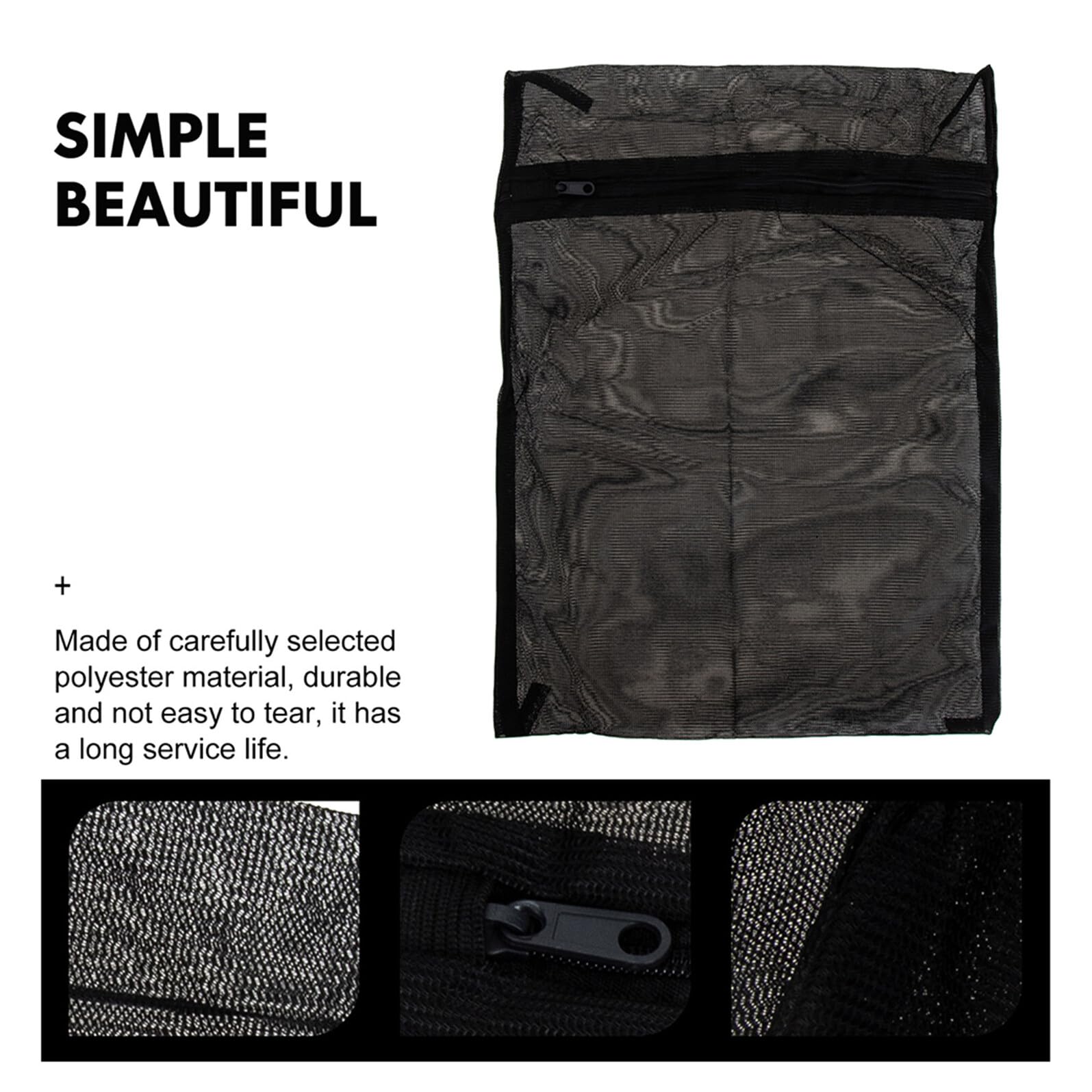 SHINEOFI 8 pezzi Sacchetti in Rete con Zip Borse per Bucato Delicati in Poliestere Organizer Viaggio e Conservazione Abbigliamento Intimo Calze Protette