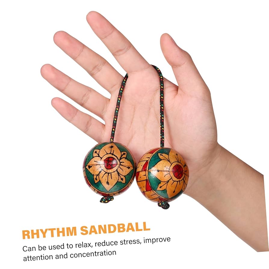 ジャマイカ製楽器シェイカーハンドメイド２本セットno１０ Amazon | 2個 アスラトゥアス リズミック ボール, 民族楽器