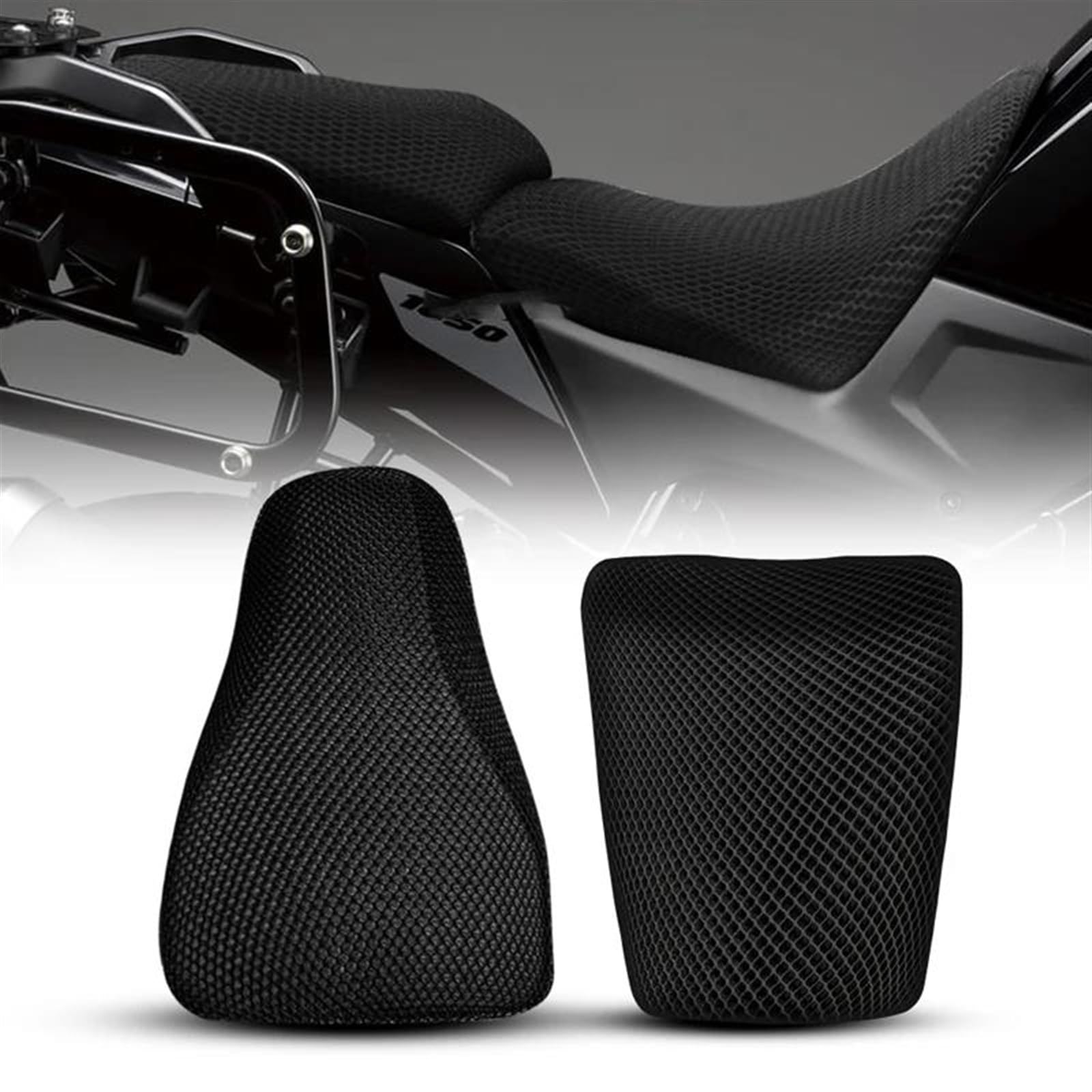 YZCSYBBF For Suzuki V-Strom 1050 VSTROM1050 XT DL1050 VSTROM1050XT DL1050XT Rear Seat Cowl Cool Cover Mesh Protector Motor Accessories Protective seat cover