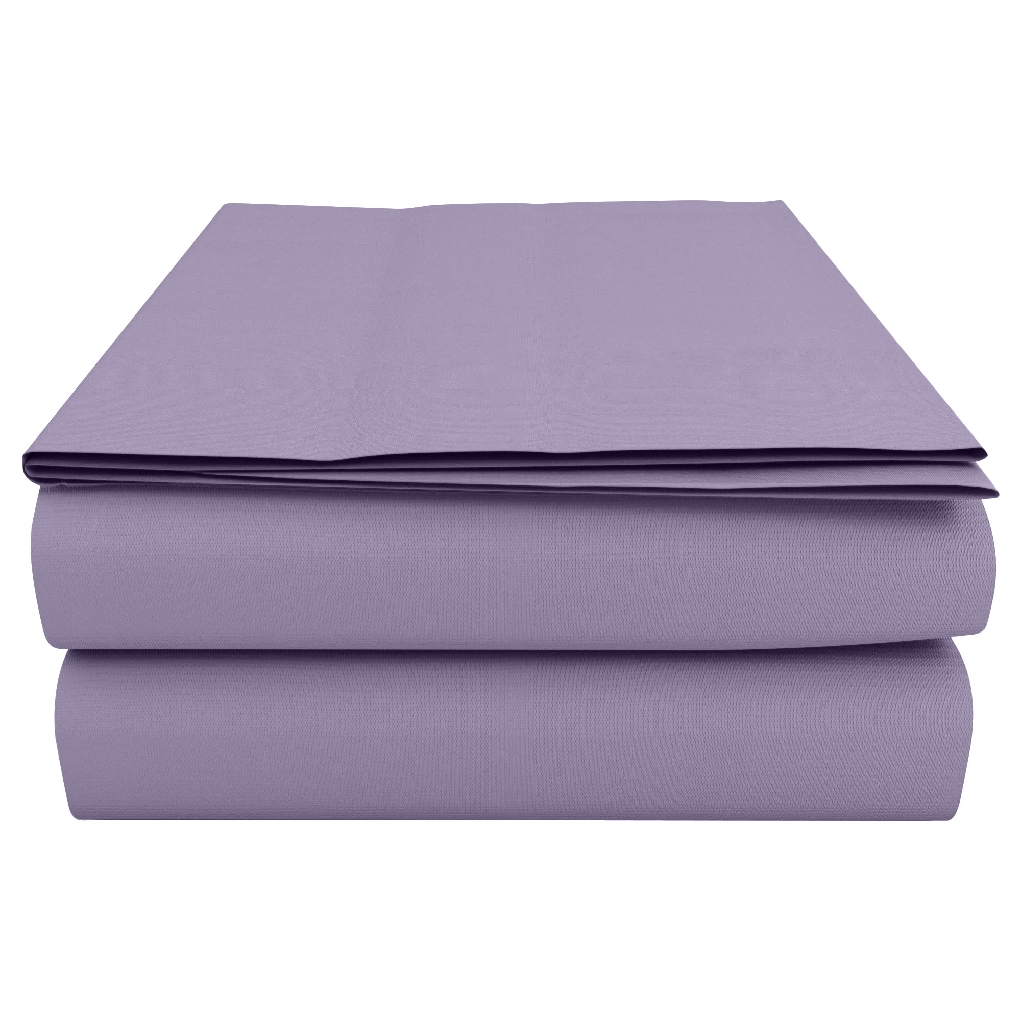 HOME ACE Lilac Double Flat Sheet, 225CM x 254CM, Polycotton — image 1