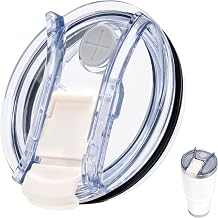 30oz Replacement Lid with Lock for Yeti, Replacement Lids Compatible for YETI 30/35/42 oz Tumbler, 14 oz Mug and 26 oz Straw Rambler
