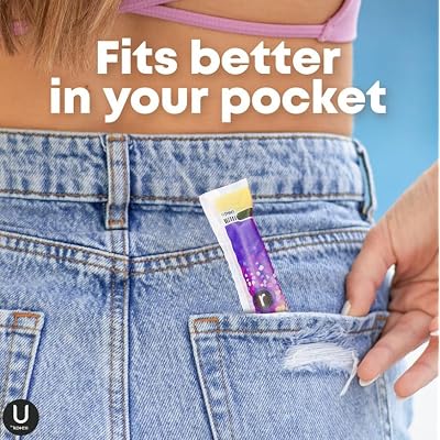 U by Kotex Click Compact Tampons, Super Absorbency, Unscented, 16 Ct (Pack of 4)