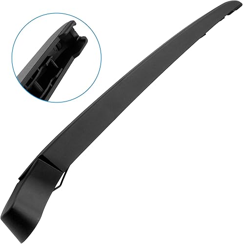 Miniatura 6 de BOXI Juego de limpiaparabrisas trasero compatible con BMW E70 X5 2006 2007 2008 2009 2010 2011 2012 2013 (repuesto para 61627206357 61627161028)