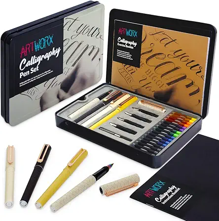 Calligraphy Pens Set - Introductory Caligraphy Writing &...