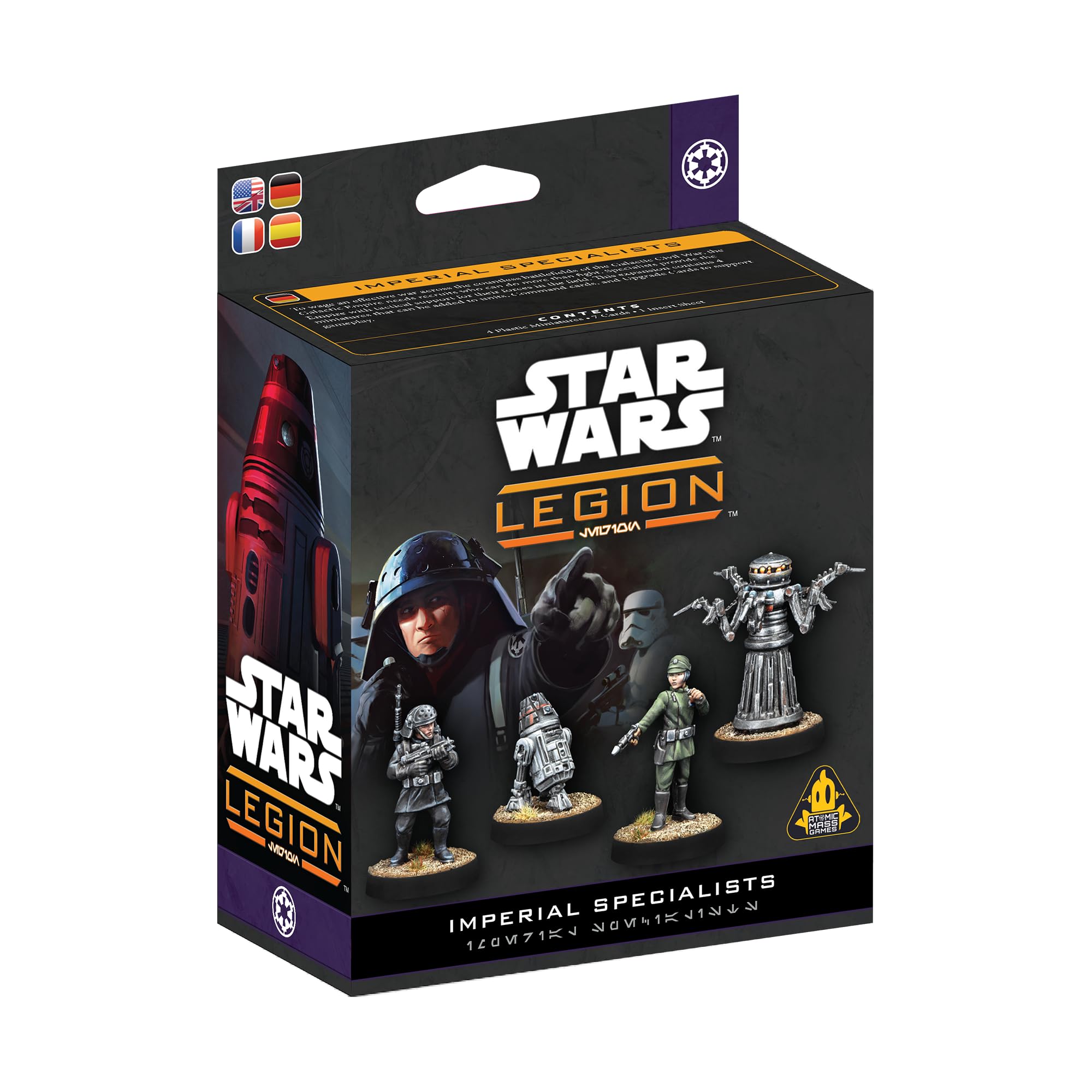 Asmodee | Star Wars: Legion - Imperial Specialists | Miniatures Game | Ages 14+ | 2 Players | 90 Minutes Playing Time