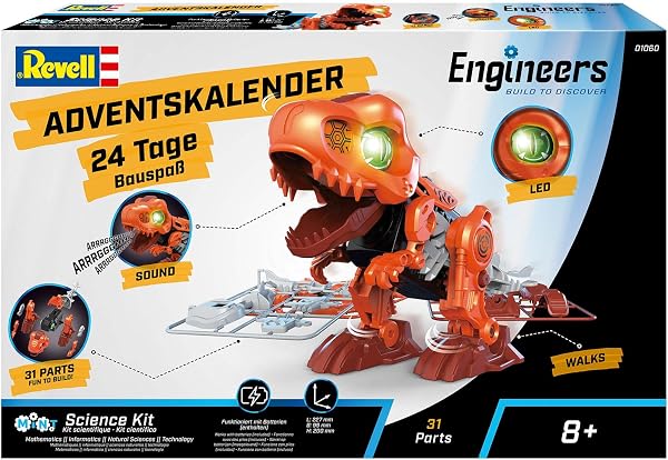 Marke: Revell Control Adventskalender Engineers „Electric T.Rex“ in use