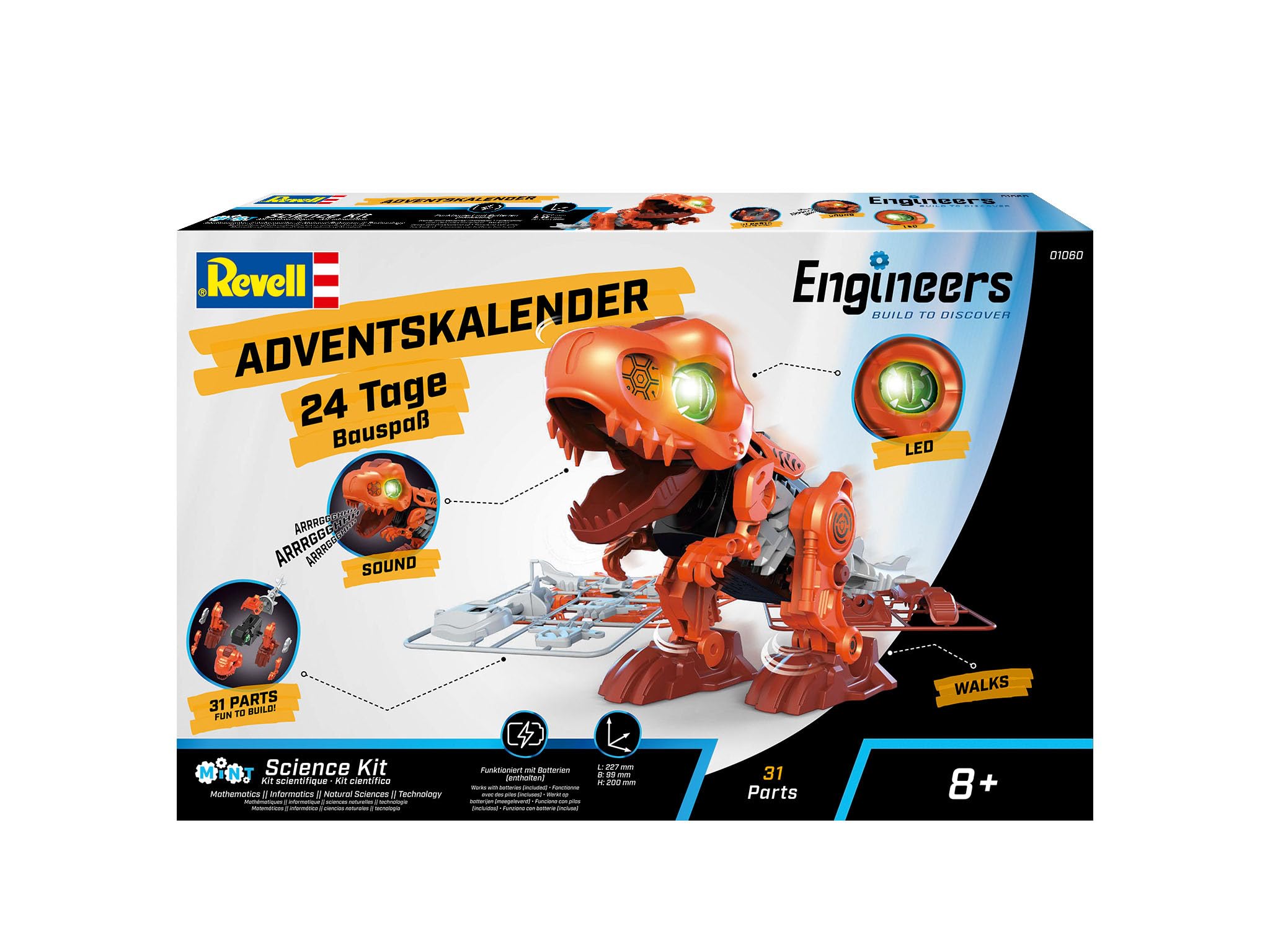 Marke: Revell Control Adventskalender Engineers „Electric T.Rex“ in use