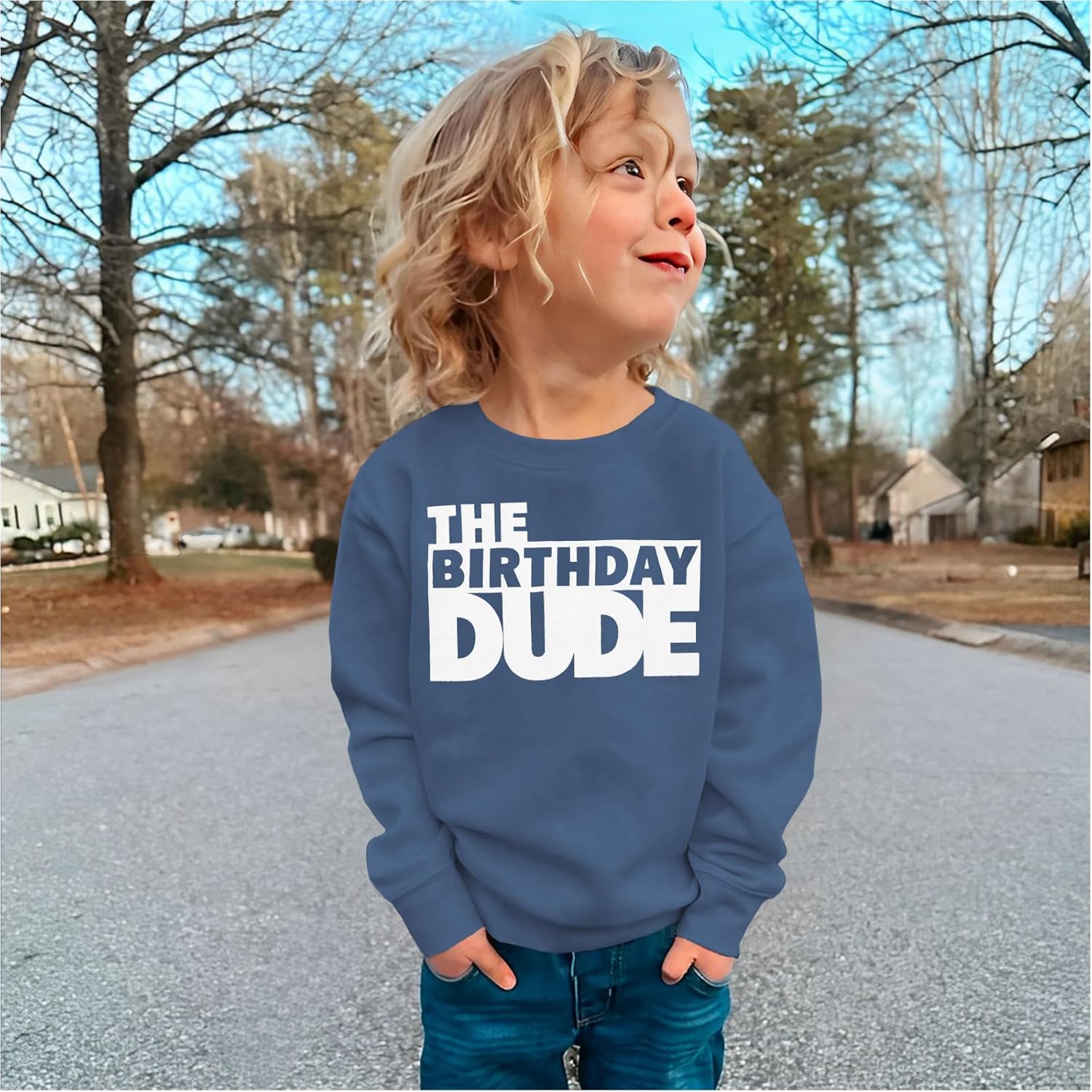 Birthday Boys Sweatshirt Birthday Dude Shirts Toddler Baby Boy 1th 2nd 3rd 4th 5th B-day Party Outfit Pullover Tops - Image 4