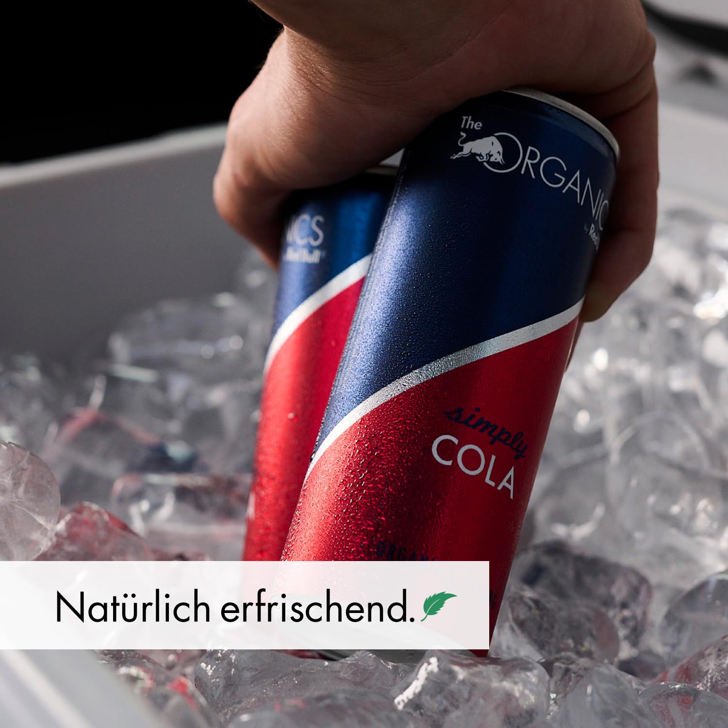 Organics Simply Cola by Red Bull 330ml - 24er Palette Dosen - koffeinhaltiges Bio-Getränk 100% natürliche Zutaten, EINWEG (24 x 330 ml)