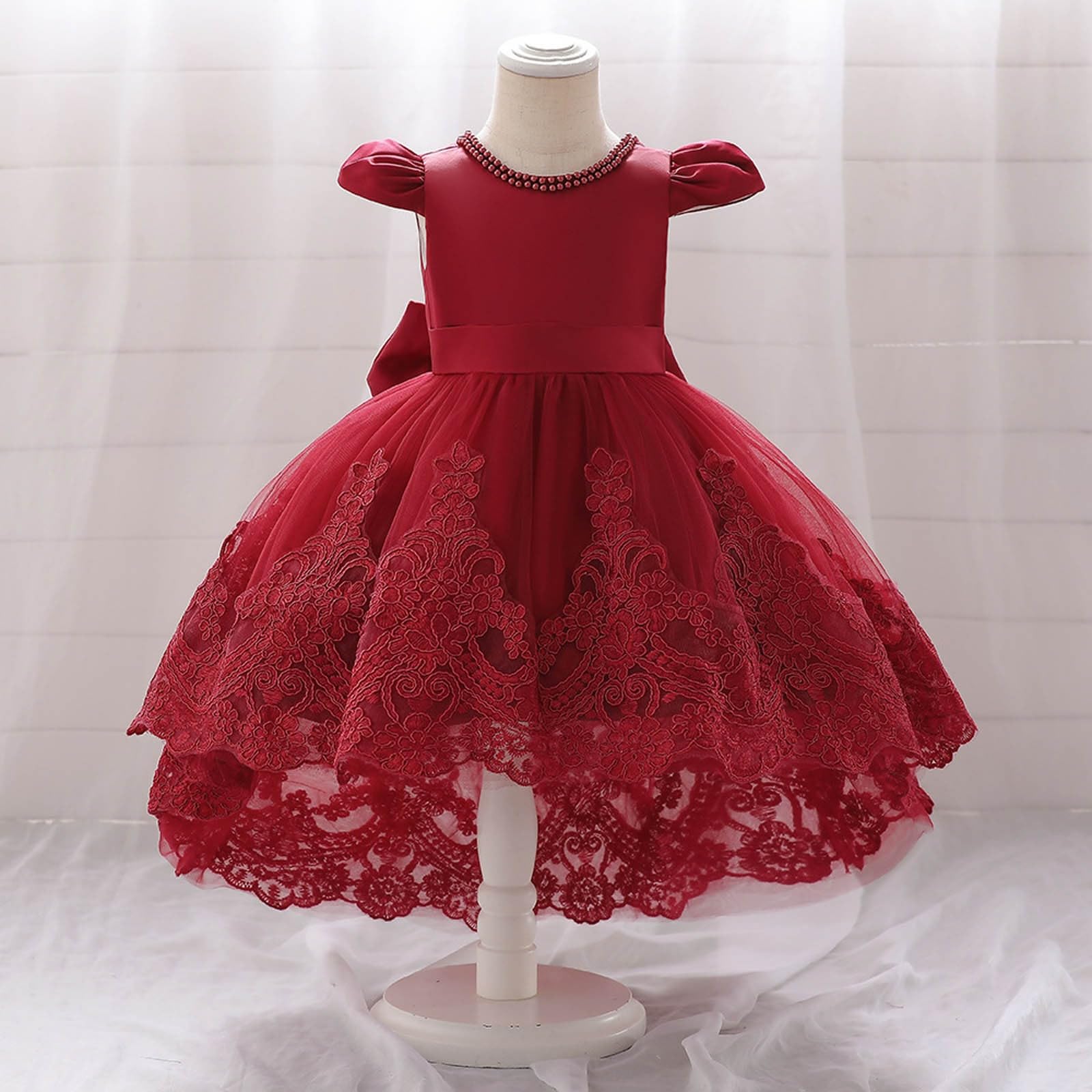 Générique Robe en pour Enfants Robe élégante pour Fille Robe de Princesse