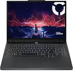 Lenovo Laptop para jogos Legion 5 Gen 10 38.4 cm com processador AMD Ryzen 7 260, NVIDIA GeForce RTX 5060, tela WQXGA OLED 500nits, 16 GB de RAM, SSD de 1 TB, KYB retroiluminado RGB de 24 zonas e Win