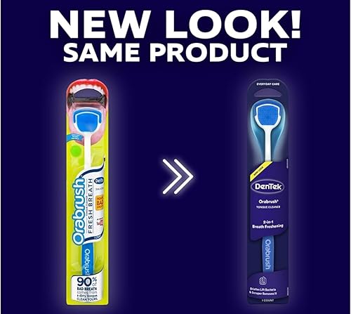 Miniatura 4 de Orabrush Limpiador de lengua 1 unidad paquete de 6