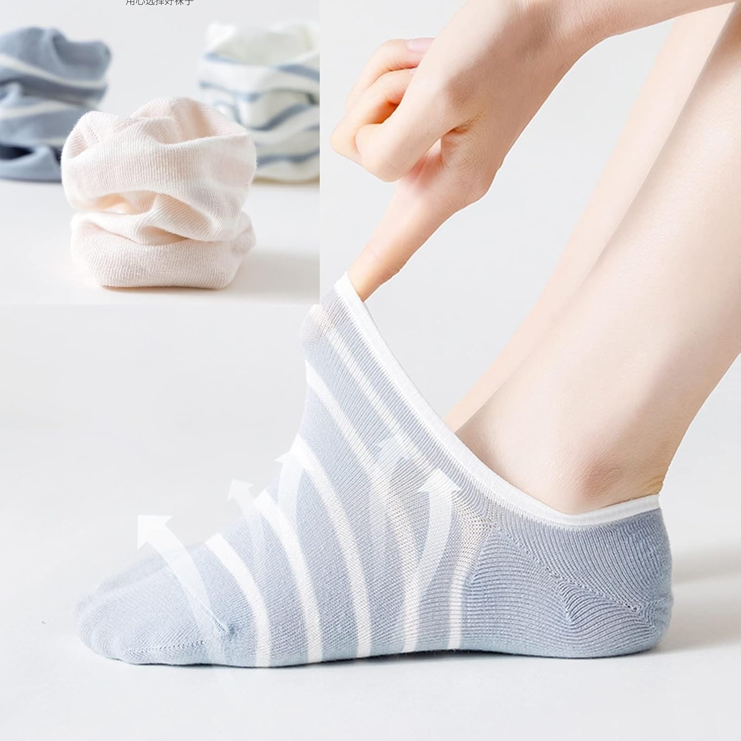Women's Socks Female Invisible Socks Thin Japanese Boat Socks Cotton Shallow Mouth Women's Stockings