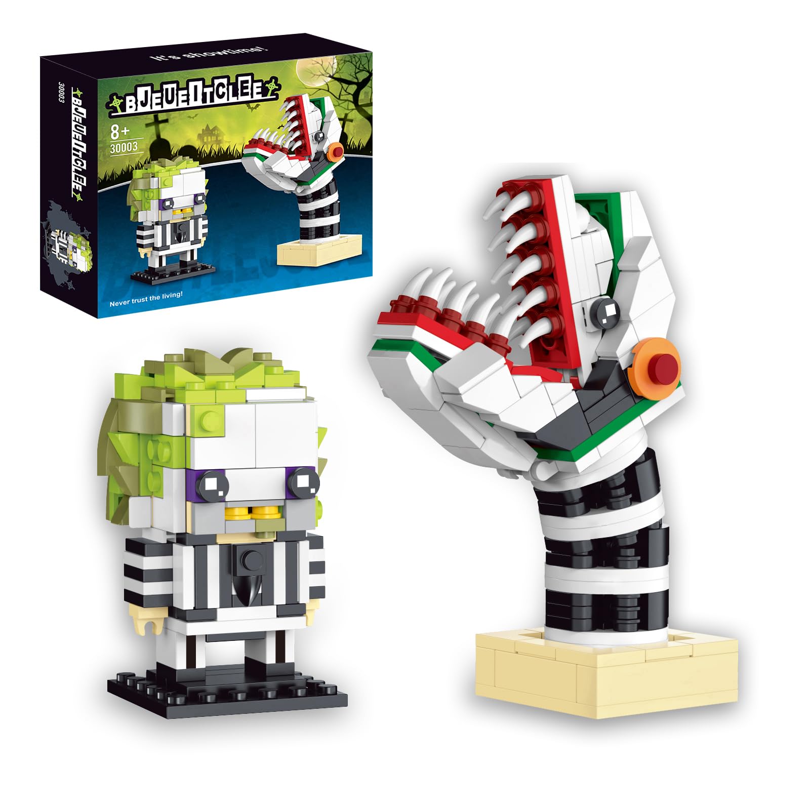 Halloween Horror Figure Building Set Compatible with Lego for Adults,Scary Toy for Movie Fan and Friends Christmas,Birthday Gifts,Home Decor 401 pcs