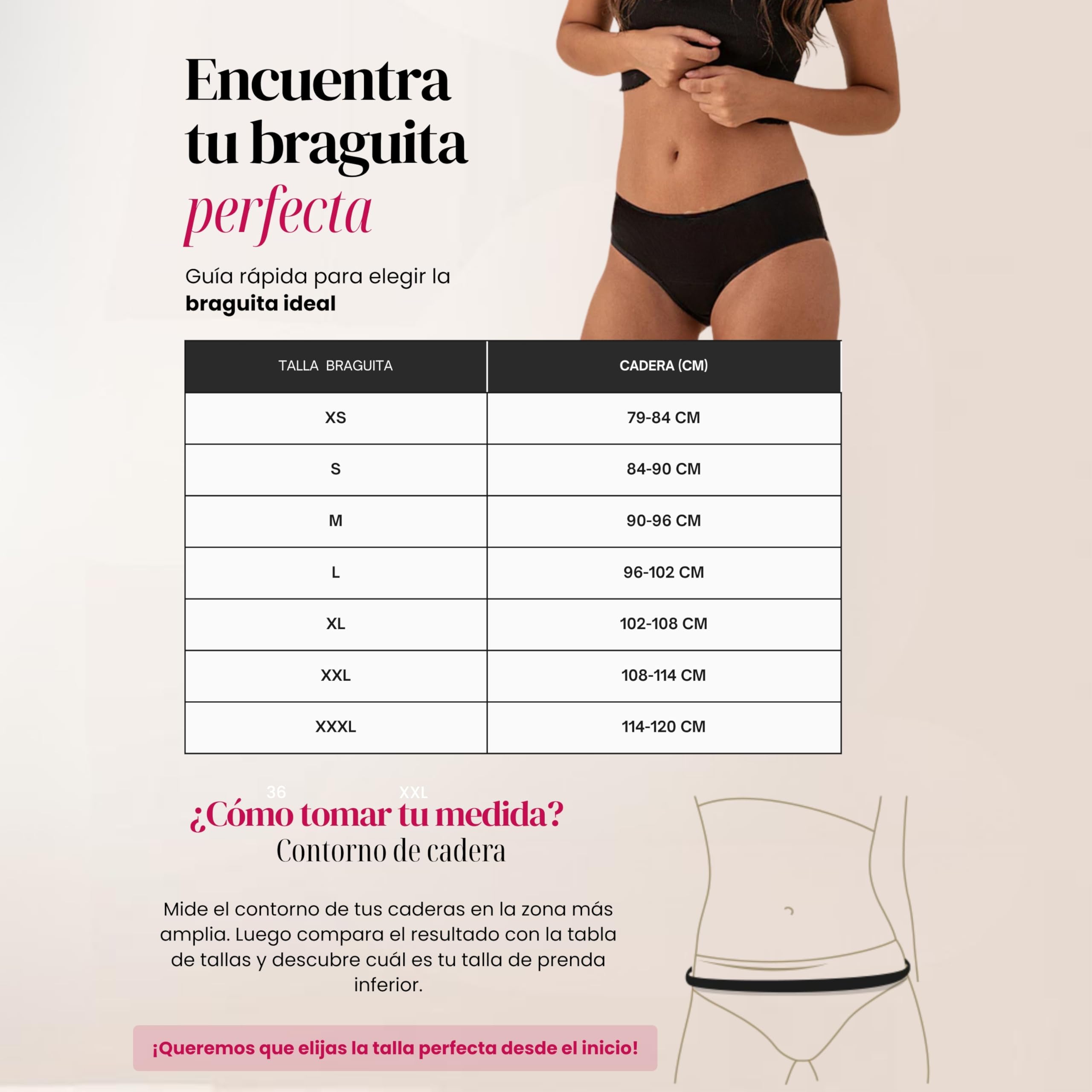 ANAISSA Pack 2 Bragas Menstruales Lola de Bambú Orgánico para Flujo Abundante - Reutilizables, Absorbentes y Sostenibles