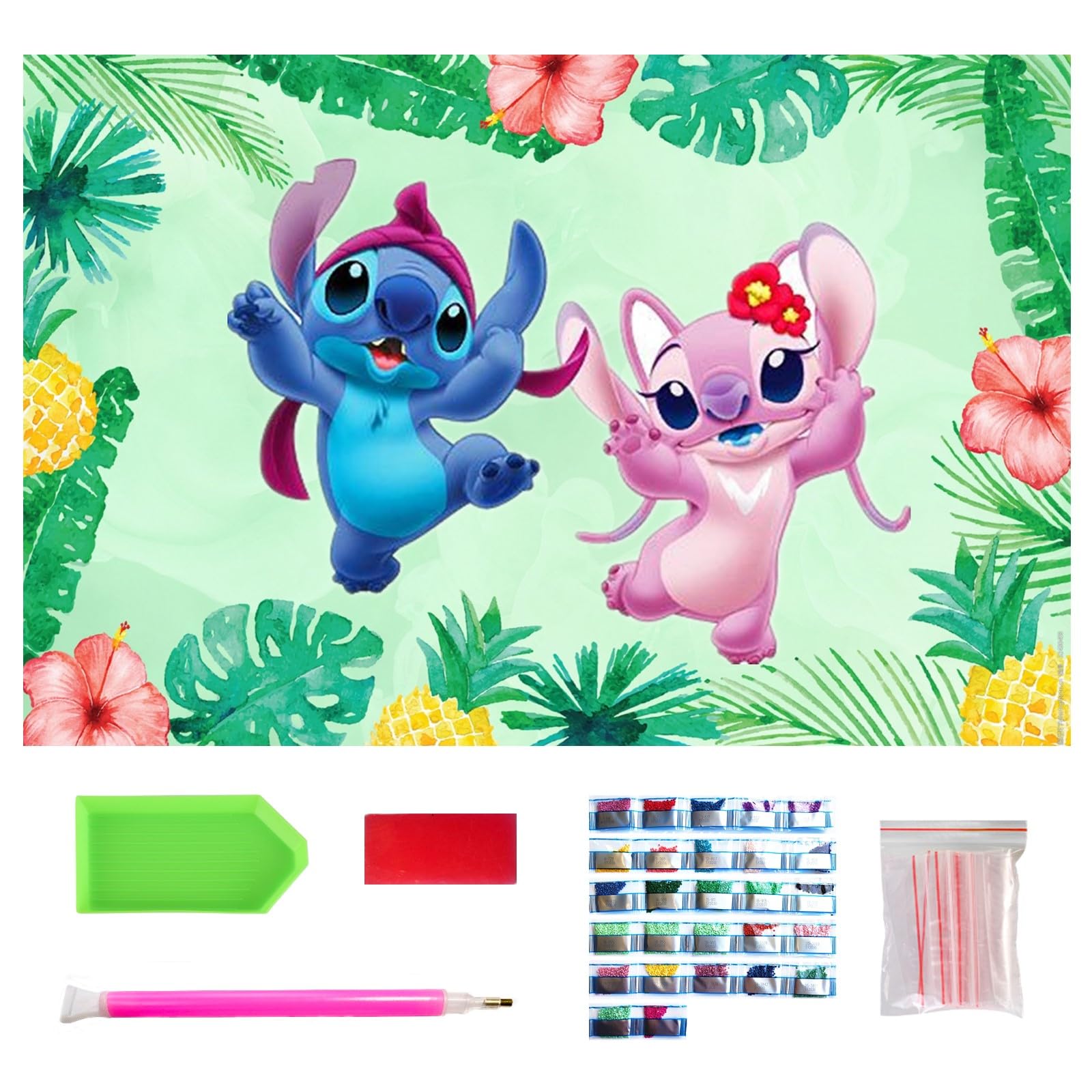 NASHRIO Full Drill Round Diamond Art Kits for Beginners, 5D Diamond Painting Kits for Adults, Gifts for kids, Home Wall Decor Arts Craft, Canvas 40X30CM.