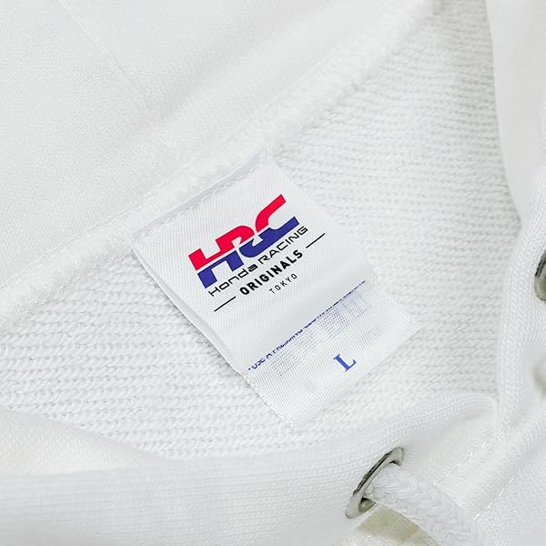HRC (ホンダ・レーシング) 公式 パーカー フロントジップ HONDA HRC バックプリント - 4