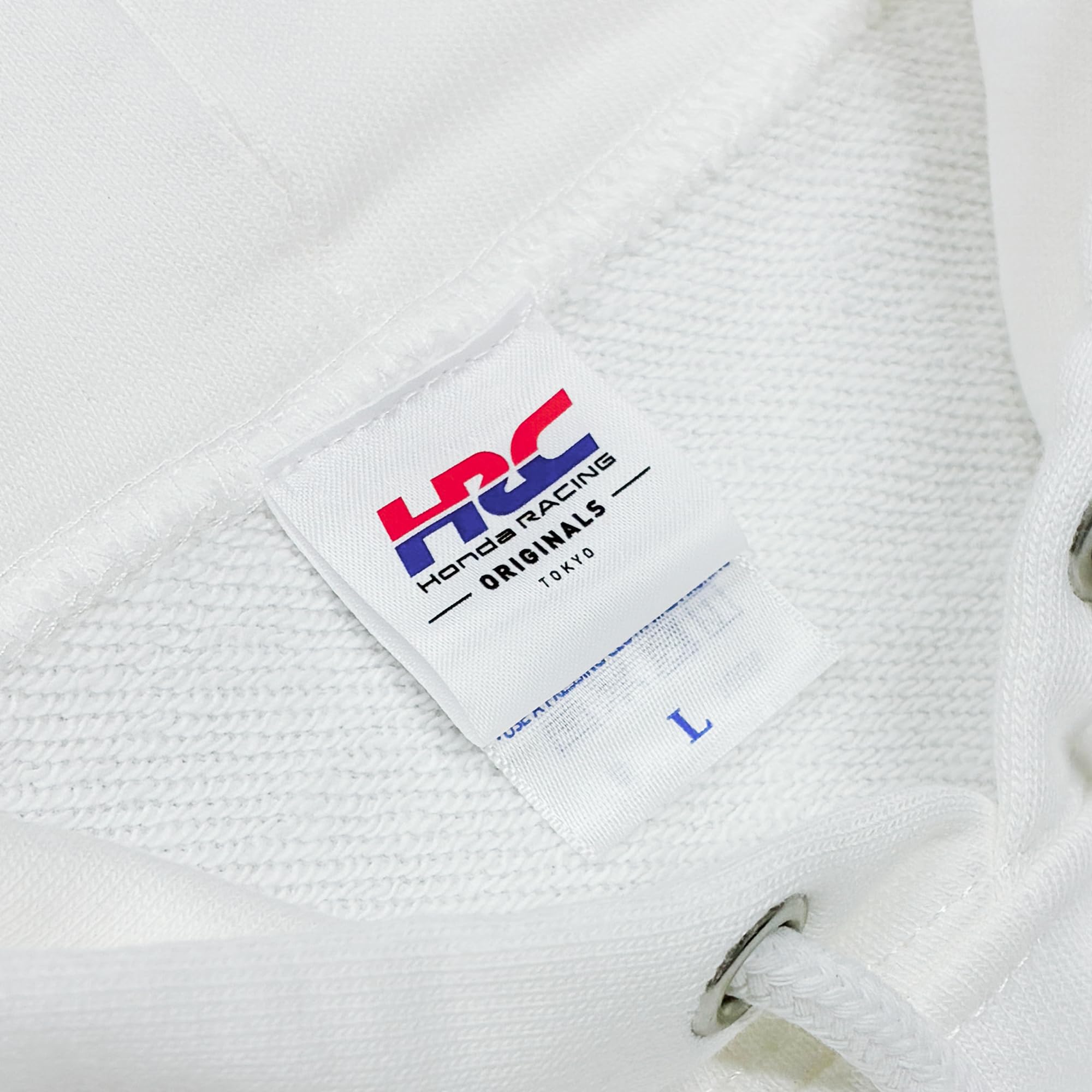 HRC (ホンダ・レーシング) 公式 パーカー フロントジップ HONDA HRC バックプリント - 4
