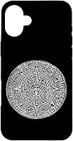 Vista 23 de Aztec Calendar Sun Stone Mexican Mayan Calendario Azteca Case for iPhone 17