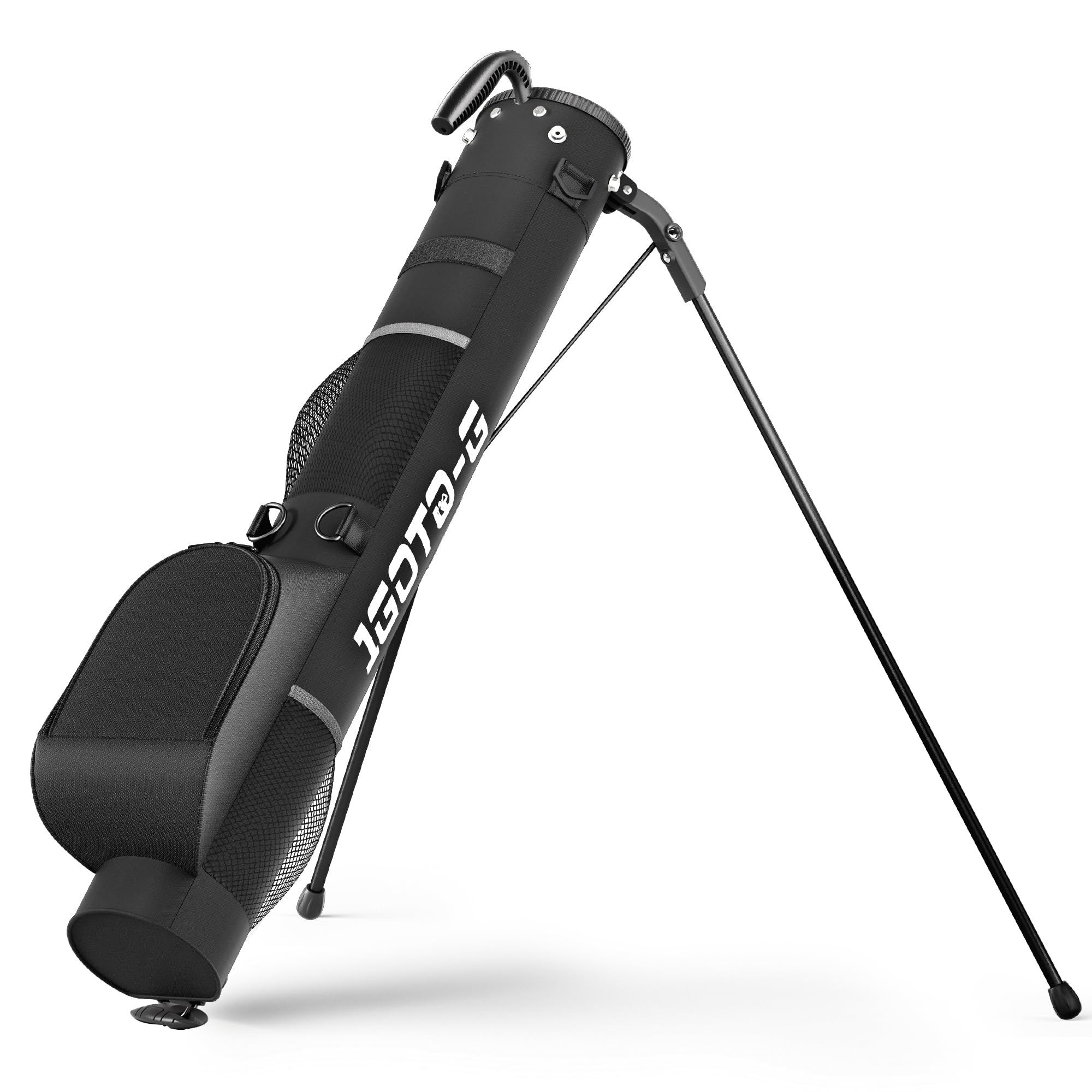 Photo 1 of 1GoTo-G Golf Lightweight Stand Bag - Par 3 Sunday Small Golf Bag with 2 Way Dividers Rain Hood Shoulder Strap and Multiple Storage Pockets for Men and Women