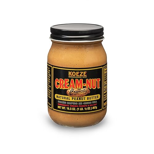 Miniatura 2 de Caso de mantequilla de cacahuete crujiente de nuez de crema - (6 tarros)