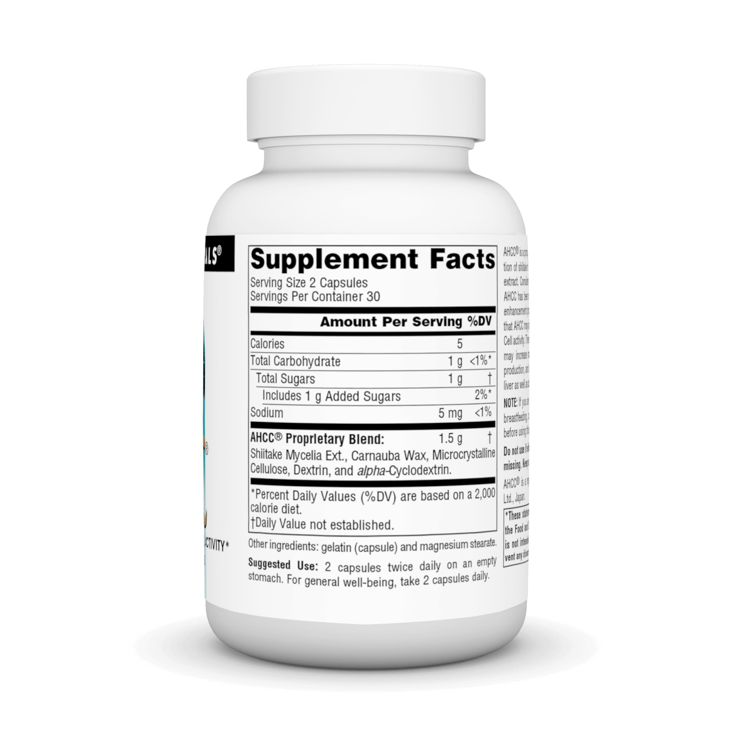 Source Naturals AHCC, 750 mg - 60 Capsules — Amazon image 2