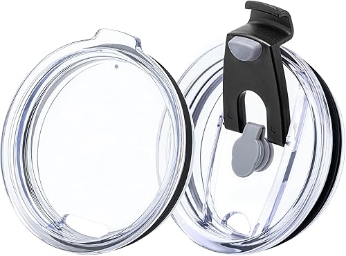 Tapa de repuesto de 20 onzas para YETI Rambler, SUNWILL, WETOWETO, BJPKPK y más, apta para pajitas, tapas de repuesto a prueba de salpicaduras,