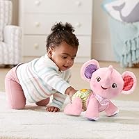 Vista 4 de VTech Baby Explore and Crawl Elefante, Rosa