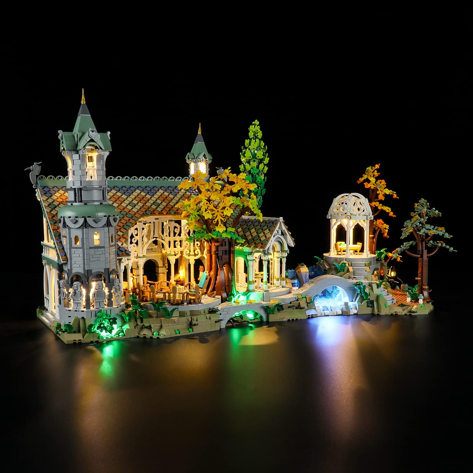 LIGHTAILING Light For Lego- 10316 Rivendell - Led Lighting Kit Compatible With Lego Building Blocks Model - NOT Included The Model Set