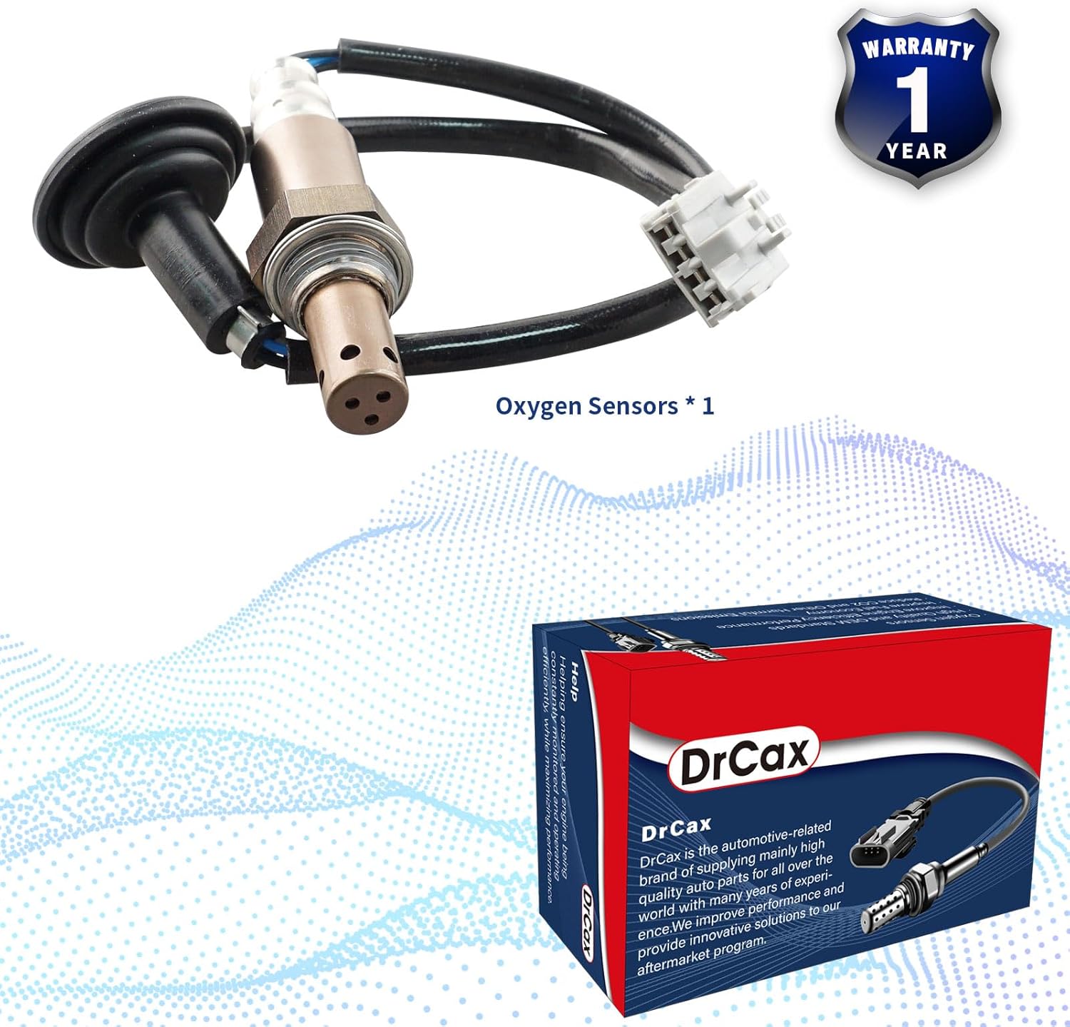 234-4516 Oxygen O2 Sensor Downstream Heated Air Fuel Ratio Compatible with Toyota Sienna 3.3L 2004-2006 Sienna 3.5L V6 FWD 2007-2010 Replace 89465-08030 89465-08070